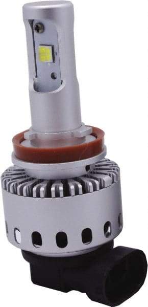 PRO-SOURCE - 8,000 Lumens, 12-24 VDC, H8, H9 & H11 LED Headlight - 6500K Cool White Color Scale, 40 Low/High Watt, 30,000 to 50,000 Average Life Hours - Industrial Tool & Supply