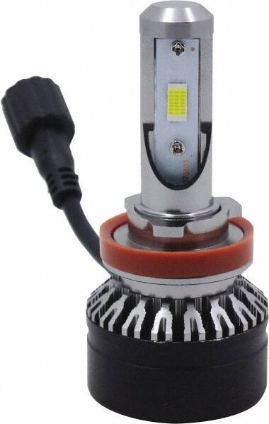 PRO-SOURCE - 5,000 Lumens, 12-24 VDC, 9005 LED Headlight - 6500K Cool White Color Scale, 30 Low/High Watt, 30,000 to 50,000 Average Life Hours - Industrial Tool & Supply