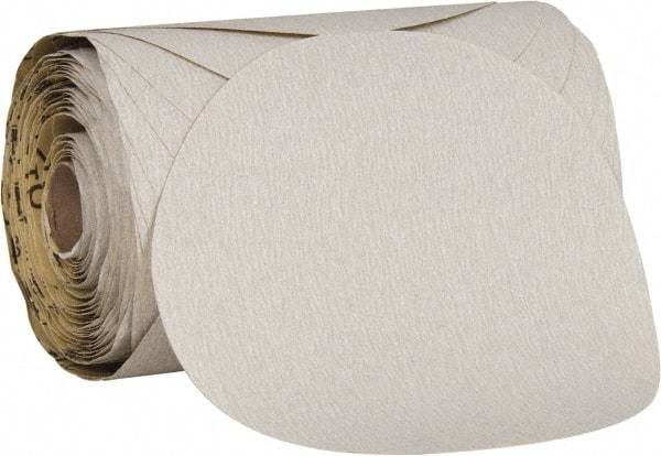 SIA Abrasives - 6" Diam, 180 Grit Aluminum Oxide Adhesive PSA Disc - Very Fine Grade, B Weighted Paper Backing, For Low Speed Dual-Action Sanders, Orbital Sanders - Industrial Tool & Supply