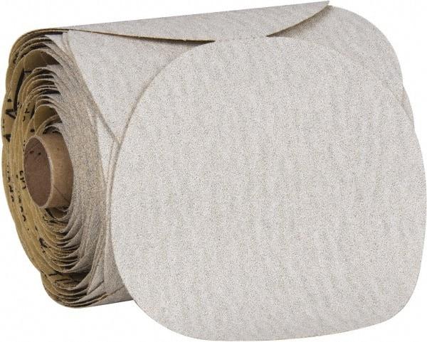 SIA Abrasives - 5" Diam, 80 Grit Aluminum Oxide Adhesive PSA Disc - Medium Grade, D Weighted Paper Backing, For Low Speed Dual-Action Sanders, Orbital Sanders - Industrial Tool & Supply