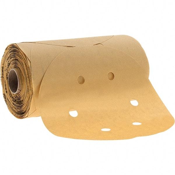 SIA Abrasives - 6" Diam, 800 Grit, Aluminum Oxide Hook & Loop Disc - Ultra Fine Grade, Cloth Backing - Industrial Tool & Supply