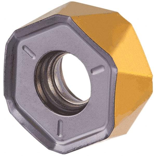 Iscar - H1200 HXCU0606 TR Grade IC5500 Carbide Milling Insert - Al2O3 Finish, 7.15mm Thick, 14.88mm Inscribed Circle, 1.6mm Corner Radius - Industrial Tool & Supply