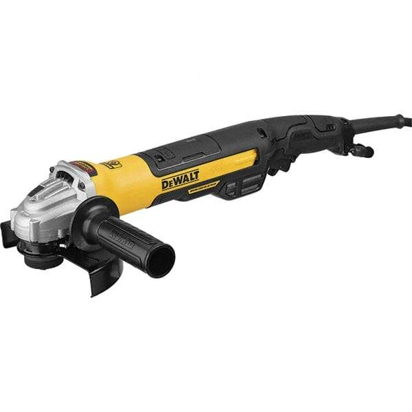 DeWALT - 5 & 6" Wheel Diam, 9,000 RPM, Corded Angle & Disc Grinder - 5/8-11 Spindle, 13 Amps - Industrial Tool & Supply