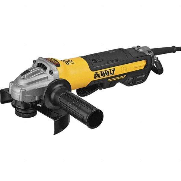 DeWALT - 5 & 6" Wheel Diam, 9,000 RPM, Corded Angle & Disc Grinder - 5/8-11 Spindle, 13 Amps - Industrial Tool & Supply