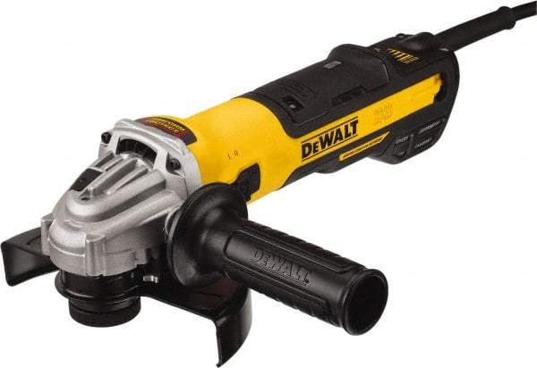 DeWALT - 5 & 6" Wheel Diam, 9,000 RPM, Corded Angle & Disc Grinder - 5/8-11 Spindle, 13 Amps - Industrial Tool & Supply