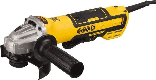 DeWALT - 5" Wheel Diam, 10,500 RPM, Corded Angle & Disc Grinder - 5/8-11 Spindle, 13 Amps - Industrial Tool & Supply