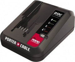 Porter-Cable - 20 Volt, Lithium-Ion Power Tool Charger - 20 Volt MAX Batteries Power Source - Industrial Tool & Supply