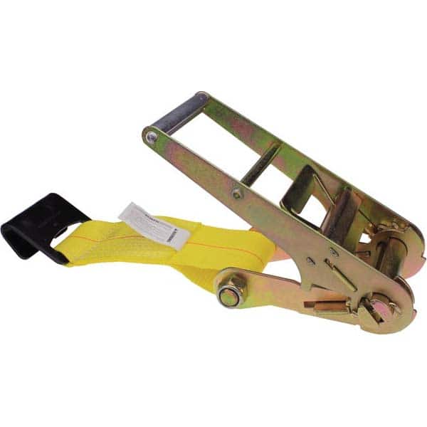 US Cargo Control - Slings & Tiedowns (Load-Rated) Type: Ratchet Tie Down Width (Inch): 4 - Industrial Tool & Supply