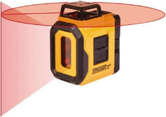 Johnson Level & Tool - 2 Beam 50' Max Range Self-Leveling Laser - Red Beam, 3/16" at 30' Accuracy - Industrial Tool & Supply