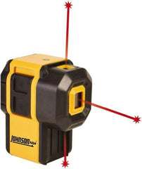 Johnson Level & Tool - 3 Beam 100' Max Range Self Leveling Dot Laser Level - Red Beam, 1/8" at 30' Accuracy - Industrial Tool & Supply