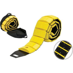 TAPCO - 120" Long x 8-3/4" Wide x 1-3/4" High, Speed Bump - Yellow, Plastic - Industrial Tool & Supply