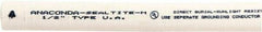 Anaconda Sealtite - 1/2" Trade Size, 500' Long, Flexible Liquidtight Conduit - Galvanized Steel & PVC, 12.7mm ID - Industrial Tool & Supply