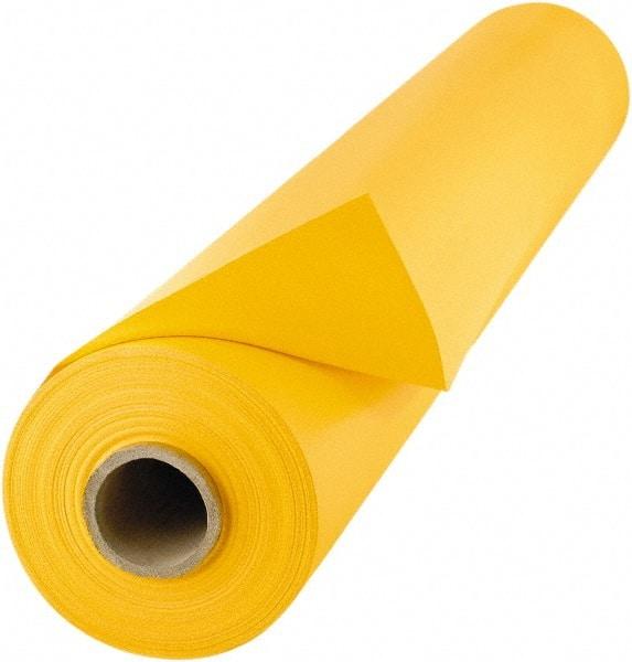 Steiner - 61" Wide Vinyl Laminated Polyester Welding Curtain - Yellow - Industrial Tool & Supply
