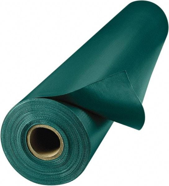 Steiner - 61" Wide Vinyl Laminated Polyester Welding Curtain - Green - Industrial Tool & Supply
