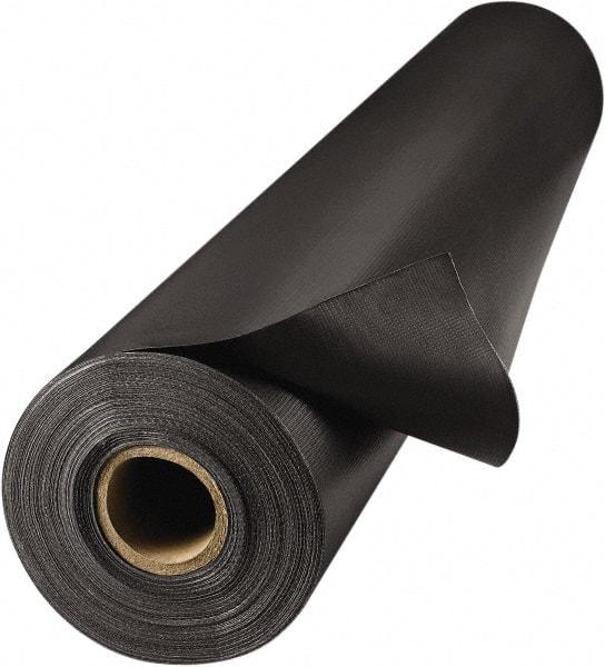 Steiner - 61" Wide Vinyl Laminated Polyester Welding Curtain - Black - Industrial Tool & Supply