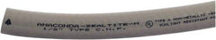 Anaconda Sealtite - 3/8" Trade Size, 100' Long, Flexible Liquidtight Conduit - PVC, 9.525mm ID, Gray - Industrial Tool & Supply