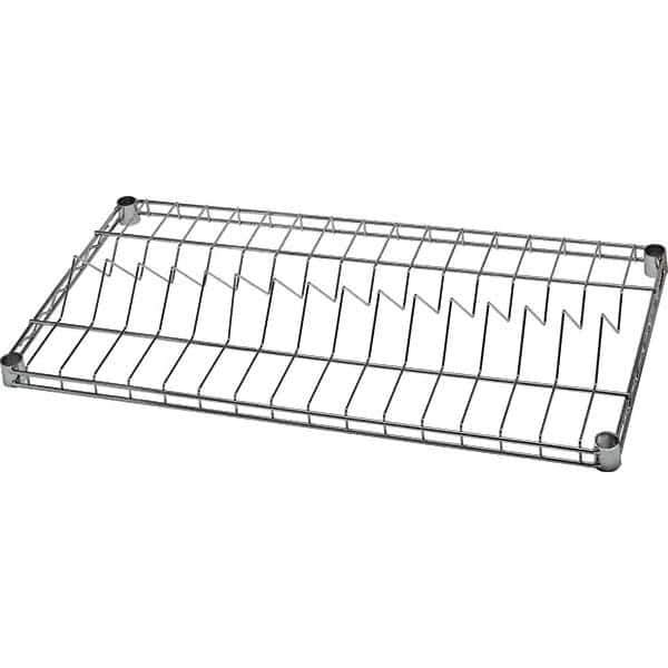 Quantum Storage - 1 Shelf Wire Shelving Unit - 18" Wide x 36" Deep, - Industrial Tool & Supply