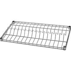 Quantum Storage - 1 Shelf Wire Shelving Unit - 18" Wide x 36" Deep, - Industrial Tool & Supply
