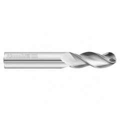 3833SD B 1/8X1/2X2 3FL ALUMAMILL EM - Industrial Tool & Supply