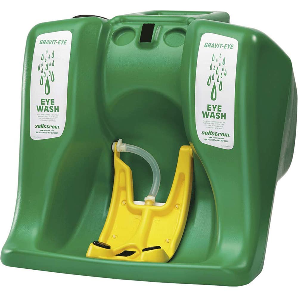 Sellstrom - Portable Eye Wash Stations Type: Gravit-Eye Capacity (Gal.): 16.000 - Industrial Tool & Supply