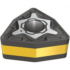 Iscar - WNMG431 M3P Grade IC8150 Carbide Turning Insert - TiCN/Al2O3/TiN Finish, 80° Trigon, 12.7mm Inscr Circle, 4.76mm Thick, 0.4mm Corner Radius - Industrial Tool & Supply