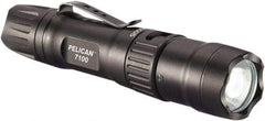 Pelican Products, Inc. - LED Bulb, 695 Lumens, Industrial/Tactical Flashlight - Black Aluminum Body, 1 3.7V Lithium-Ion Battery Included - Industrial Tool & Supply