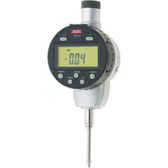 SPI - 0 to 1" Range, 0.0005" Graduation, Electronic Drop Inidicator - Flat & Lug Back, 0.0012" Accuracy, Digital Display, Inch & Metric - Industrial Tool & Supply