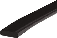 PRO-SAFE - 39" Long, Polyurethane Foam Type F Surface Guard - Black, 1" High x 2" Wide Side - Industrial Tool & Supply