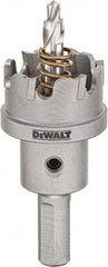 DeWALT - 2-1/8" Diam, 1/4" Cutting Depth, Hole Saw - Carbide-Tipped Saw, Toothed Edge - Industrial Tool & Supply