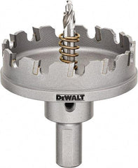 DeWALT - 3-5/8" Diam, 1/4" Cutting Depth, Hole Saw - Carbide-Tipped Saw, Toothed Edge - Industrial Tool & Supply