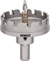 DeWALT - 2-5/8" Diam, 1/4" Cutting Depth, Hole Saw - Carbide-Tipped Saw, Toothed Edge - Industrial Tool & Supply