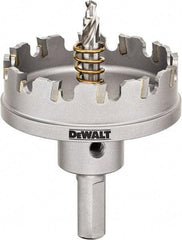 DeWALT - 2-1/4" Diam, 1/4" Cutting Depth, Hole Saw - Carbide-Tipped Saw, Toothed Edge - Industrial Tool & Supply