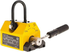 Gibraltar - 2,500 Lb Load Capacity, Magnetic Lifter - 6-1/2" High x 5-61/64" Wide, 5" Head/Holder Diam, 1 Poles - Industrial Tool & Supply