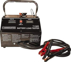 Associated Equipment - 6/8/12 Volt Digital Battery Tester - 0 to 2,000 CCA Range, 5' Cable - Industrial Tool & Supply