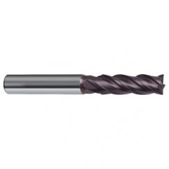 12mm Dia. - 93mm OAL - 4 FL Variable Helix Firex Carbide End Mill - Industrial Tool & Supply