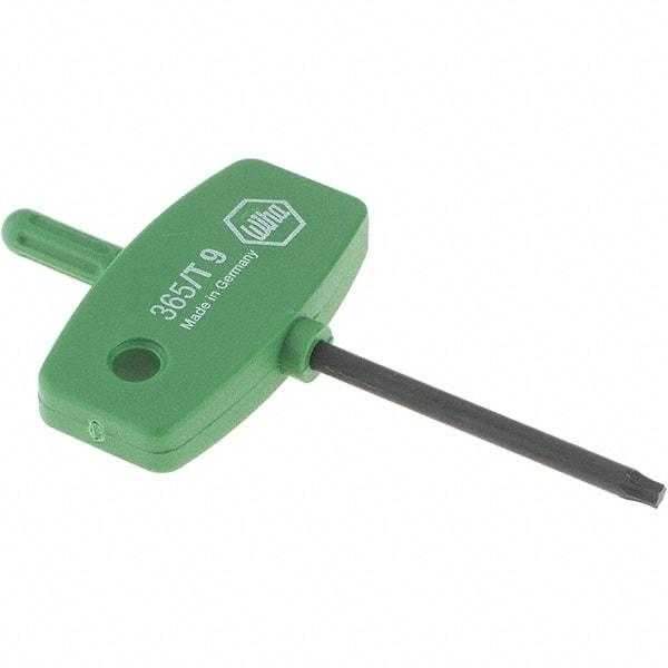 Wiha - T9 Torx Key - Wing Handle, 40mm Length Under Head, 2.9" OAL - Industrial Tool & Supply
