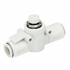 SMC PNEUMATICS - Speed & Flow Control Valves Valve Type: Flow Control Offset Inline Tube Outside Diameter (mm): 8 - Industrial Tool & Supply