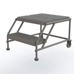 TRI-ARC - Rolling & Wall Mounted Ladders & Platforms Type: Rolling Work Platform Style: Steel Work Platform - Industrial Tool & Supply