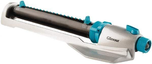 Gilmour - 3/4-8 NH Oscillating Lawn Sprinkler - Above Ground, Circular Spray Pattern, Sled Style Base - Industrial Tool & Supply
