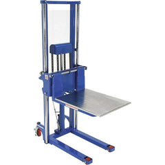 Vestil - 1,500 Lb Capacity, 63" Lift Height, Portable Workstation Manually Operated Lift - Industrial Tool & Supply