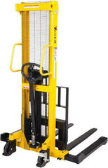 Vestil - 2,000 Lb Capacity, 63" Lift Height, Portable Workstation Manually Operated Lift - Industrial Tool & Supply