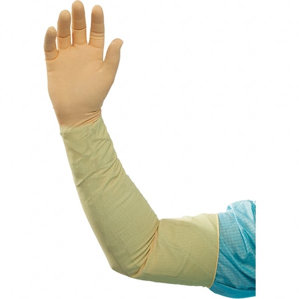 BioClean - Size 6, 7.09 mil, Cleanroom Grade, Powder Free Latex Disposable Gloves - Industrial Tool & Supply