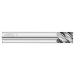 20mm Dia. x 105mm Overall Length 5-Flute Square End Solid Carbide SE End Mill-Round Shank-Center Cut-Uncoated - Industrial Tool & Supply