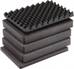 Pelican Products, Inc. - Tool Box Foam Foam Set - 14-1/2" Wide x 9-1/4" Deep x 22-5/8" High, Black, For Pelican Case 1535 - Industrial Tool & Supply