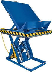 Vestil - 4,000 Lb Capacity Electric Scissor Lift - 11" to 47" Lift Height, 48" Platform Length x 48" Platform Width - Industrial Tool & Supply