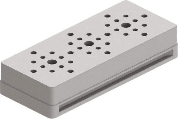 Schunk - 1 Piece Vise Riser - Steel - Industrial Tool & Supply