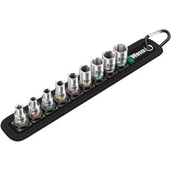 Wera - Socket Sets Measurement Type: Metric Drive Size: 1/4 - Industrial Tool & Supply
