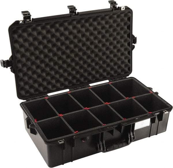 Pelican Products, Inc. - Tool Box Foam Divider Set - 28-7/8" Long x 16-3/4" Wide x 9-1/8" High, Black, For Pelican Case 1605 - Industrial Tool & Supply