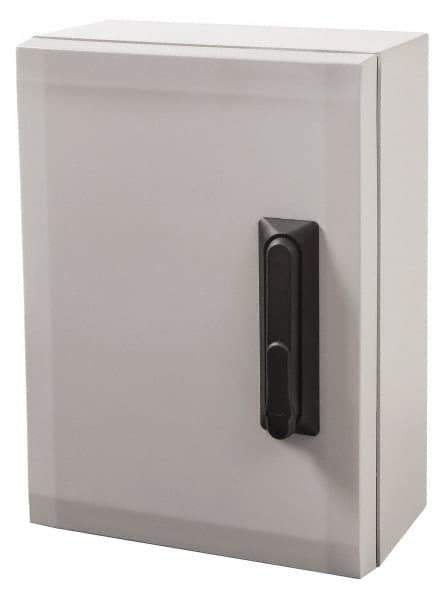 Fibox - Polycarbonate Standard Enclosure Hinge Cover - NEMA 4, 4X, 8.27" Wide x 11.81" High x 15.75" Deep, Impact Resistant - Industrial Tool & Supply