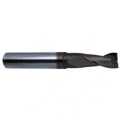 5/8 Dia. x 5 Overall Length 2-Flute Square End Solid Carbide SE End Mill-Round Shank-Center Cut-Super-A - Industrial Tool & Supply